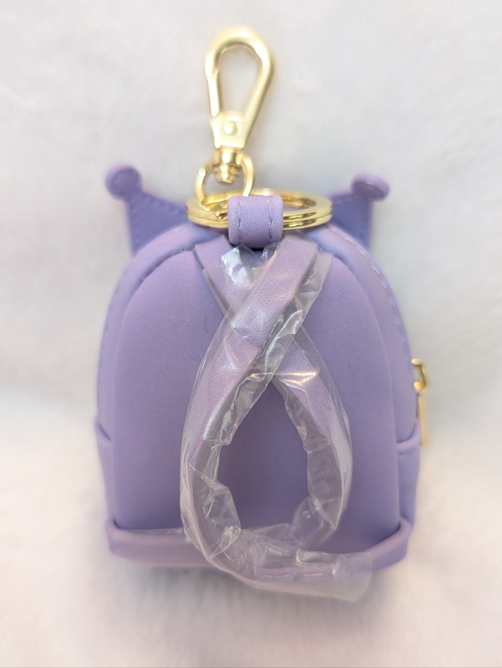 Kuromi keychain Loungefly Sanrio Hello Kitty & Friends 3” Mini Backpack charm - Picture 3 of 3